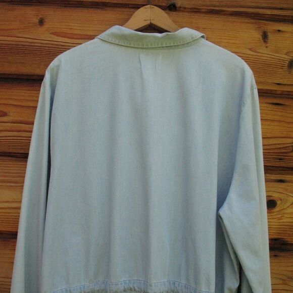 NWOT Blue Chambray Dress - Picture 7 of 8